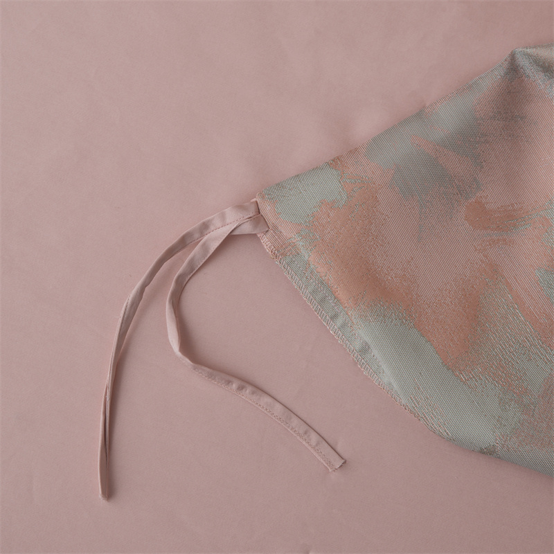 Komplet pamučne posteljine 80S od impresionističkog jacquard obojenog pređe Komplet pamučne posteljine 80S od impresionističkog jacquard obojenog pređe