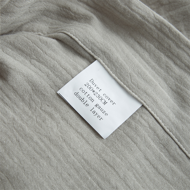 Dvoslojna gaza od 100% pamučne tkanine Super mekana posteljina Dvoslojna gaza od 100% pamučne tkanine Super mekana posteljina