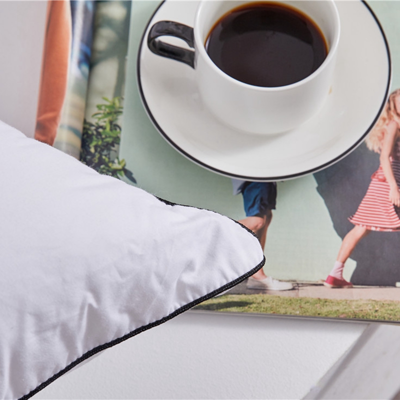 Prilagođena hotelska soba za goste 100% pamuk, bijeli jastuci, jastuci s punjenjem od mikrovlakana Prilagođena hotelska soba za goste 100% pamuk, bijeli jastuci, jastuci s punjenjem od mikrovlakana