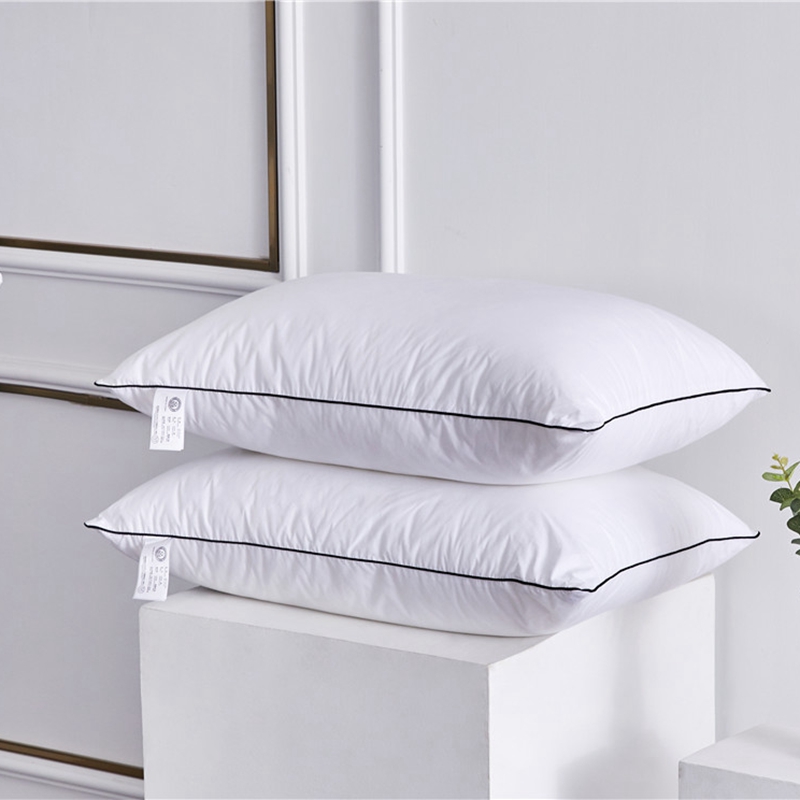 Prilagođena hotelska soba za goste 100% pamuk, bijeli jastuci, jastuci s punjenjem od mikrovlakana Prilagođena hotelska soba za goste 100% pamuk, bijeli jastuci, jastuci s punjenjem od mikrovlakana